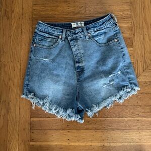 Free People Jean ShortS CRVY 31
